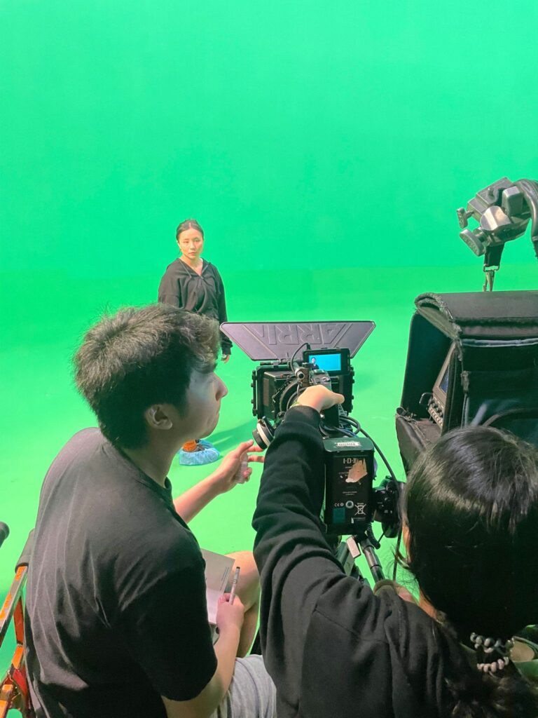 green screen room