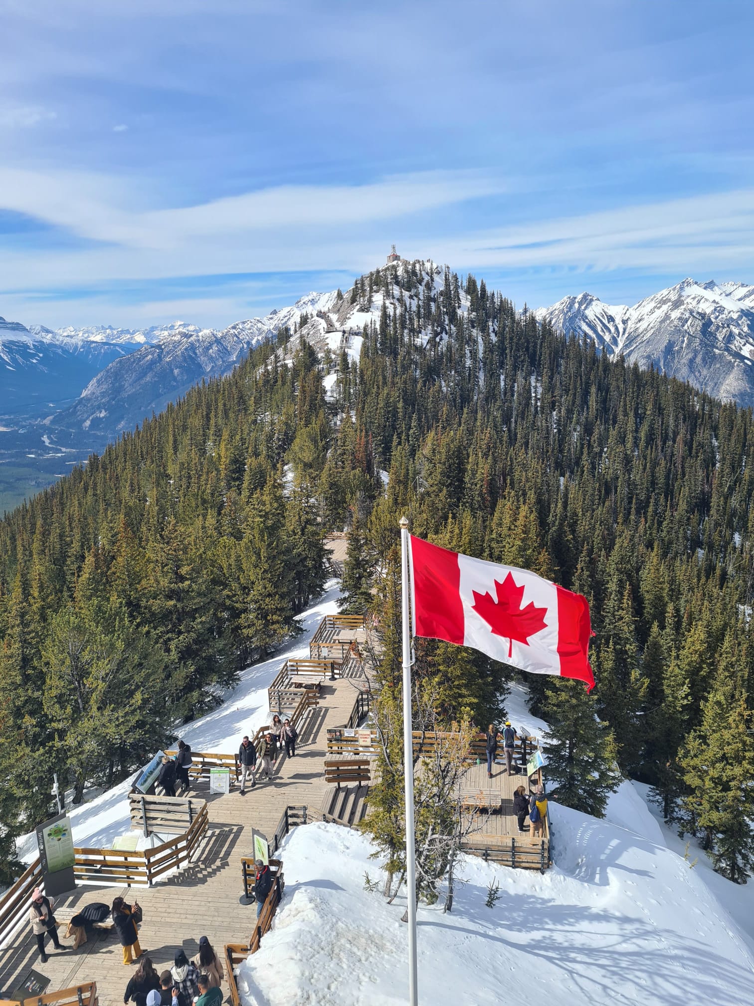 canada mountain top